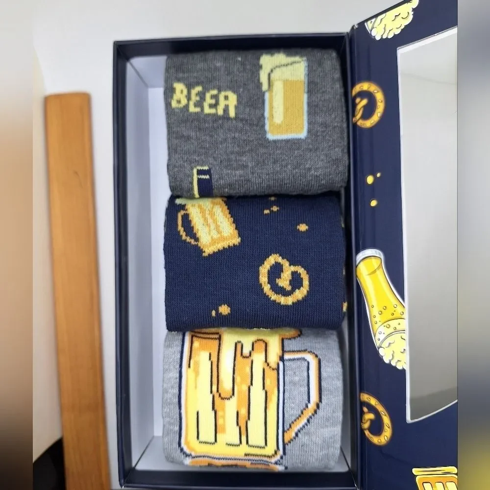Beer crew socks Lords rocks ALE OF TWO CITIES box bundle pack
